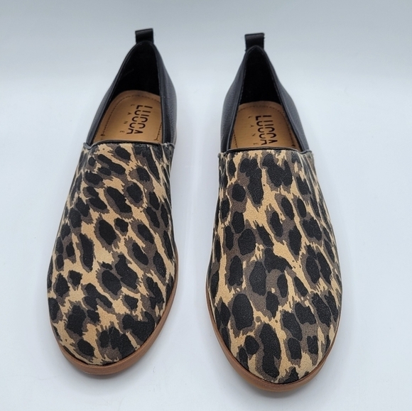 Lucca Lane Tabby Leopard Print Loafers 8 1/2 - Picture 4 of 10